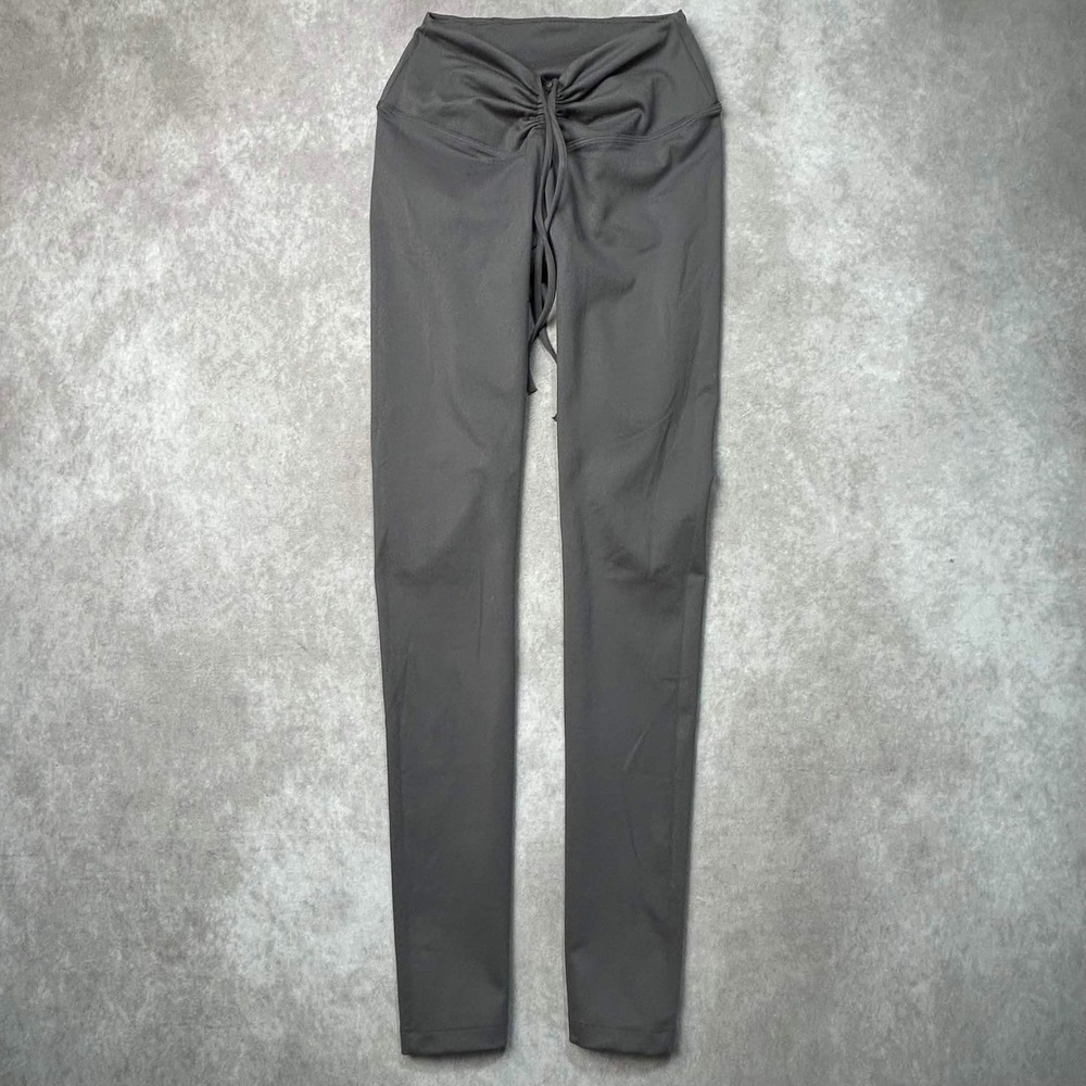 PINK Active Womens XS Cinched Front Tie High Waisted Leggings Victoria Secret